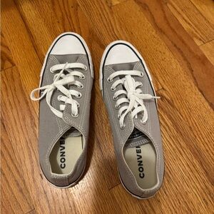 Converse Classic Gray Canvas Sneakers